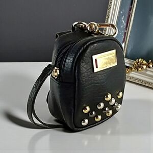 JUICY COUTURE MINI BELT BAG STUDDED GOLD GUNMETAL SMALL DISCONTINUED